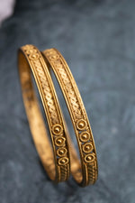 Antique Plain Naksi Bangles | NarNari | NNBa113